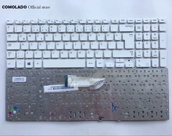 TR Turkish keyboard For SAMSUNG NP300E5E NP350E5C V5C NP355E5C V5C NP550P5C P7C NP500P7C NP270E5U White keyboard TR Layout
TR Turkish keyboard For SAMSUNG NP300E5E NP350E5C V5C NP355E5C V5C NP550P5C P7C NP500P7C NP270E5U White keyboard TR Layout