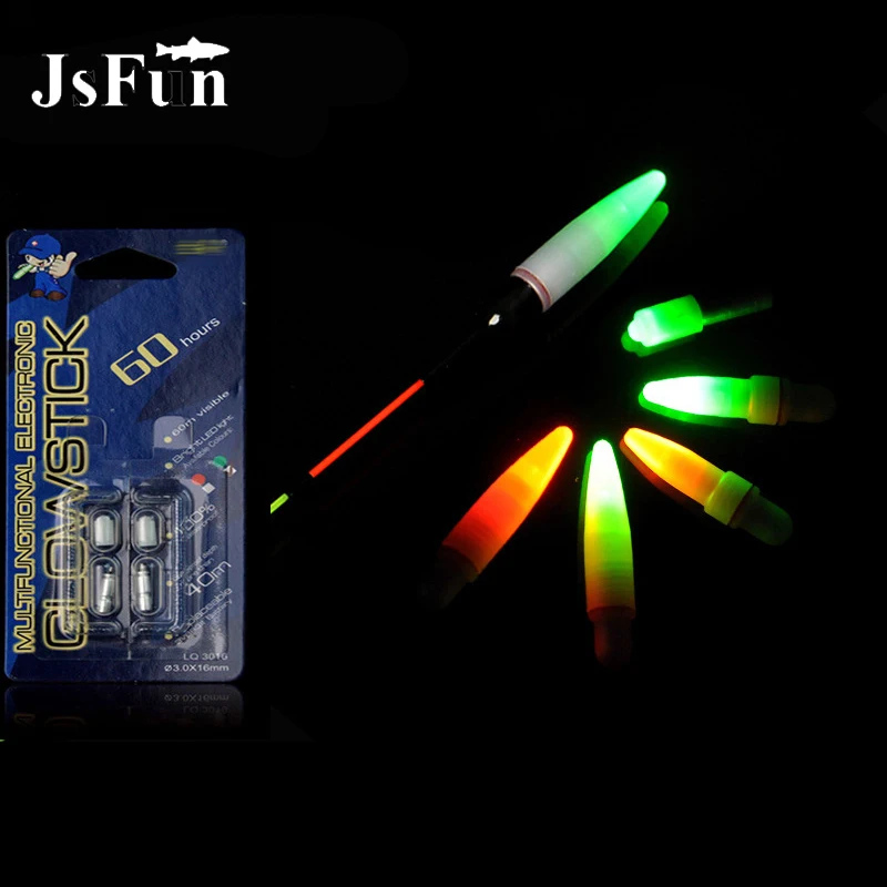 JSFUN 4PCS Luminous Fishing Float with CR425 CR435 CR322 CR311 Battery Electronic Light Sticks Night Fishing Tackle YF04
JSFUN 4PCS Luminous Fishing Float with CR425 CR435 CR322 CR311 Battery Electronic Light Sticks Night Fishing Tackle YF04