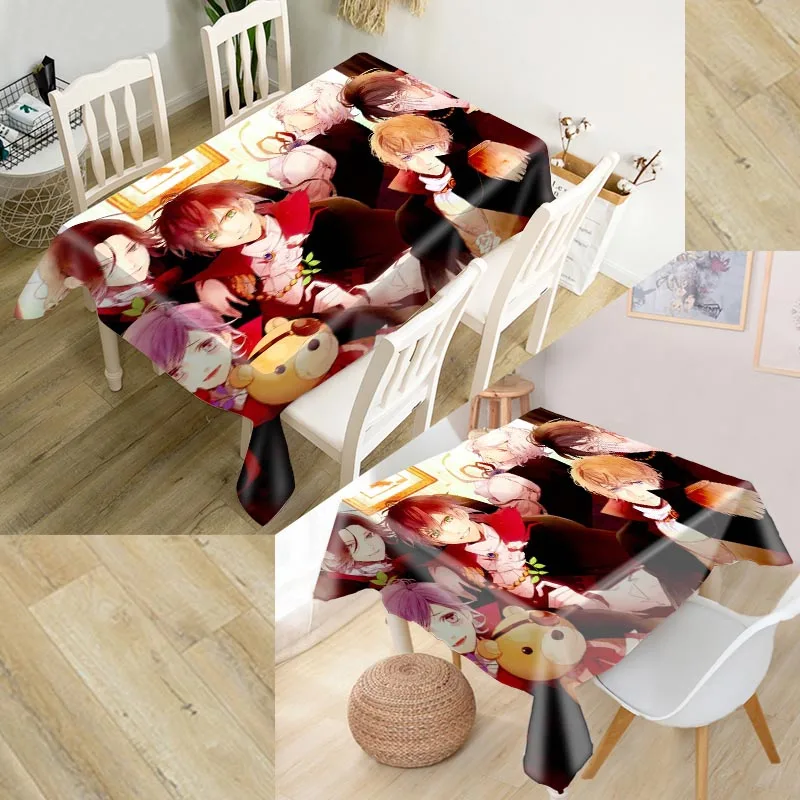 Shunqian Custom Diabolik Lovers Tablecloth Square /Rectangular Tablecloth For Wedding Table Cloth Cover TV Covers Tea Tablecloth
Shunqian Custom Diabolik Lovers Tablecloth Square /Rectangular Tablecloth For Wedding Table Cloth Cover TV Covers Tea Tablecloth