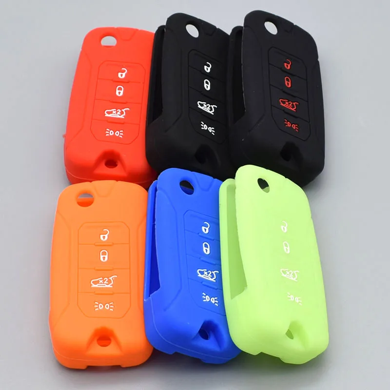 10 units Silicone Flip Folding Car Key FOB Case Cover Cap Set sleeve for Jeep Renegade hard steel 2016 Rubber protect shell
10 units Silicone Flip Folding Car Key FOB Case Cover Cap Set sleeve for Jeep Renegade hard steel 2016 Rubber protect shell