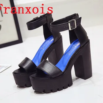 women's summer shoes open toe sandals platform shoes female thick heel platform high heels female sandals big size 25cm
women's summer shoes open toe sandals platform shoes female thick heel platform high heels female sandals big size 25cm