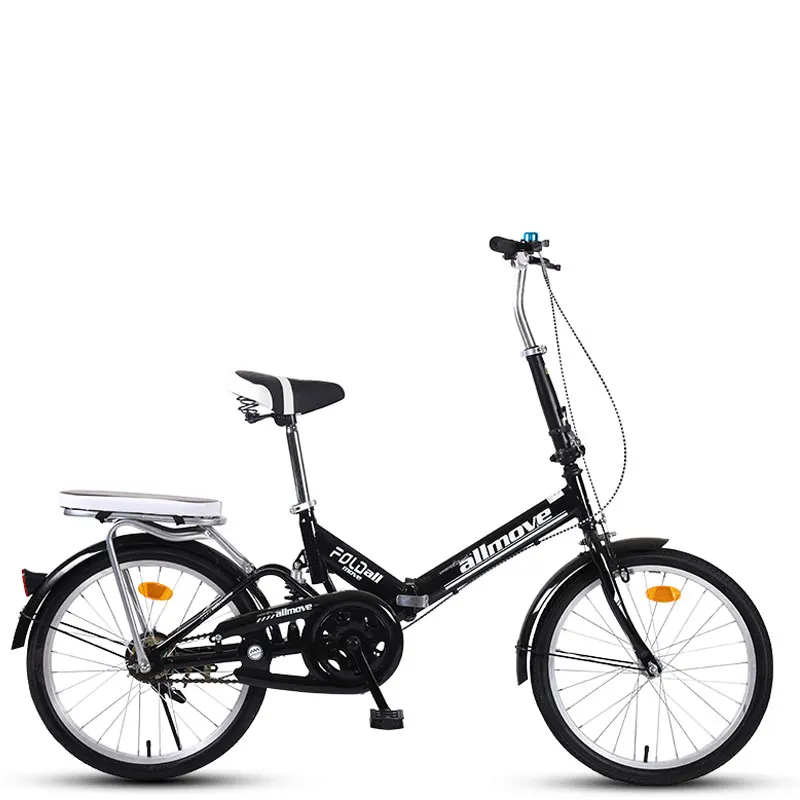 Perfect Folding Bicycle 16 20 Inch Variable Speed Shock Absorption Student Men and Women Ultra Light Portable 2
