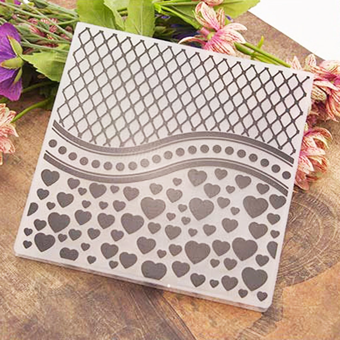 DIY Plastic Square Embossing Folder Scrapbooking Irregular Bricks Type Photo Album Card Paper Craft Clear Stamps Cutting Dies
DIY Plastic Square Embossing Folder Scrapbooking Irregular Bricks Type Photo Album Card Paper Craft Clear Stamps Cutting Dies
