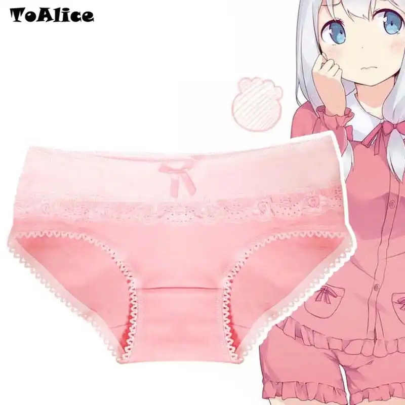 Woman bikini anime panties