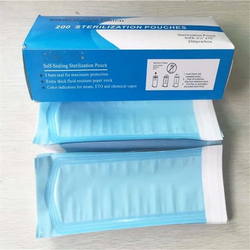 Tattoo Accessories Sterilization Pouches Bags 200pcs/box 260 x 90mm Large Size Medical-grade Bag Disposable Tattoo Supplies
Tattoo Accessories Sterilization Pouches Bags 200pcs/box 260 x 90mm Large Size Medical-grade Bag Disposable Tattoo Supplies