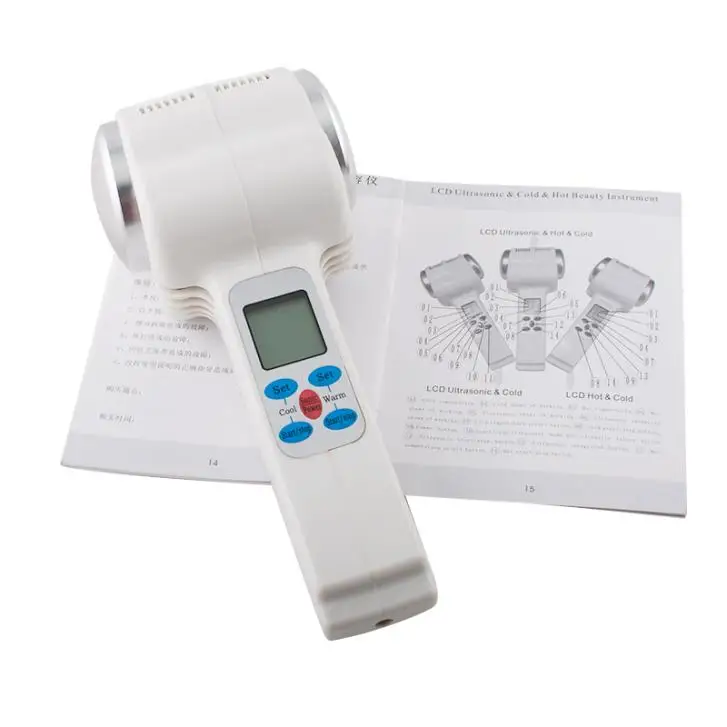 Functional Ultrasound Hot Cold Hammer Beauty Equipment Machine For Home Spa Use Upgraded Style
