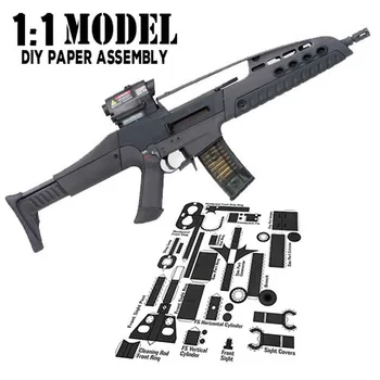 1:1 XM8 Toy Gun Model Paper Assembled Educational Toy Building Construction Toys Card Model Building Sets
1:1 XM8 Toy Gun Model Paper Assembled Educational Toy Building Construction Toys Card Model Building Sets