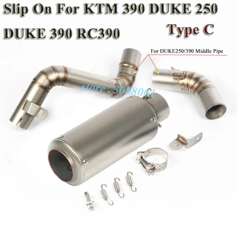 DUKE 390 Akrapovic Muffler-1