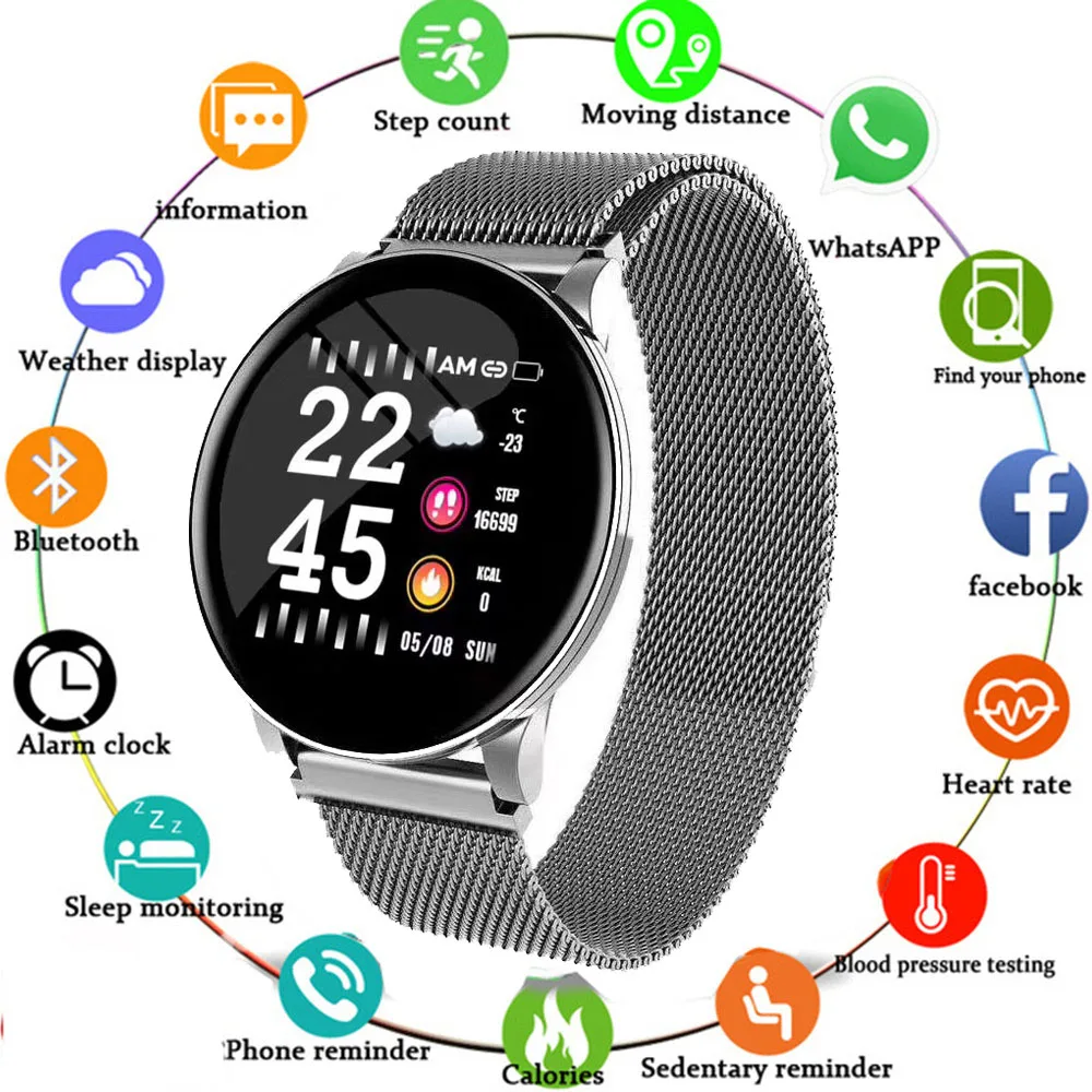 1.3" Color Screen Smart Wristband Fitness Tracker Heart Rate Monitor Activity Call Message Reminder Pedometer Sleep Bracelet
1.3" Color Screen Smart Wristband Fitness Tracker Heart Rate Monitor Activity Call Message Reminder Pedometer Sleep Bracelet