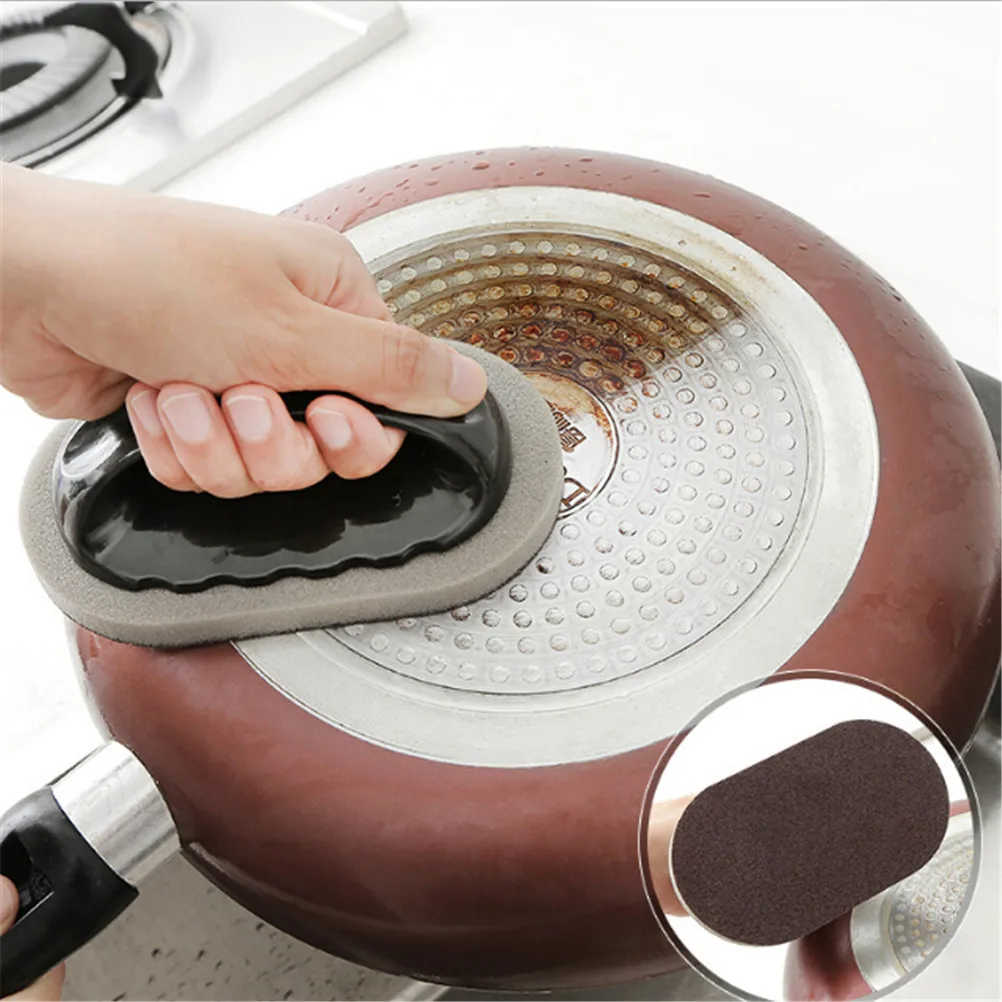 1Pc Kitchen Descaling Clean Rub Pot Tool Nano Sponge Magic Eraser Removing Rust Cleaning Cotton Emery Sponge with handle
1Pc Kitchen Descaling Clean Rub Pot Tool Nano Sponge Magic Eraser Removing Rust Cleaning Cotton Emery Sponge with handle