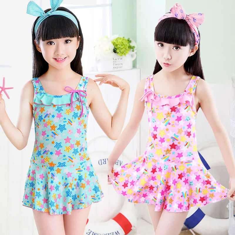 Children Swimwear Skirt Suit Girl One Piece Swimsuits Floral Print Princesss Summer Beach Dress Bathing Suits Hot Spring Clothes
Children Swimwear Skirt Suit Girl One Piece Swimsuits Floral Print Princesss Summer Beach Dress Bathing Suits Hot Spring Clothes