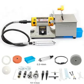 Multifunction Jewelry Rock Polishing Buffer Grinder Mill Polishing Machine 350W Bench Lathe & Polisher Machine TM3
Multifunction Jewelry Rock Polishing Buffer Grinder Mill Polishing Machine 350W Bench Lathe & Polisher Machine TM3