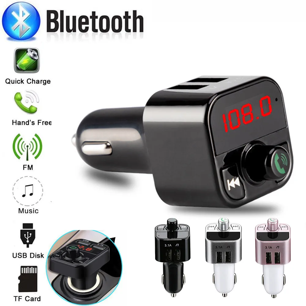 Mini MP3 Player Car Styling Wireless FM Transmitter Auto FM Bluetooth Modulator Handsfree Support TF USB Music Receiver #618
Mini MP3 Player Car Styling Wireless FM Transmitter Auto FM Bluetooth Modulator Handsfree Support TF USB Music Receiver #618