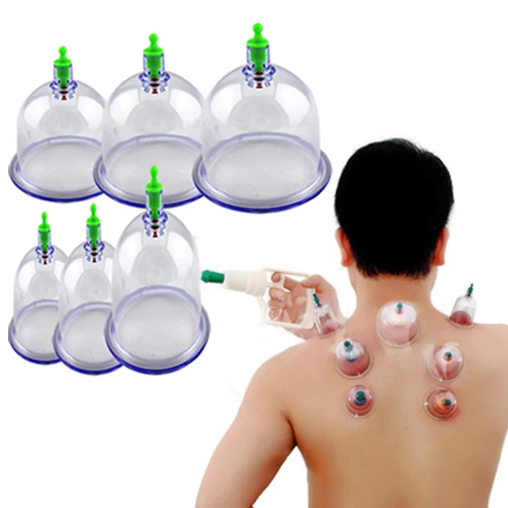 Newly 6pcs/Set Body Relaxation Medical Vacuum Cupping with Suction Pump Therapy Device Set Herapy Healthy Massage Kit
Newly 6pcs/Set Body Relaxation Medical Vacuum Cupping with Suction Pump Therapy Device Set Herapy Healthy Massage Kit
