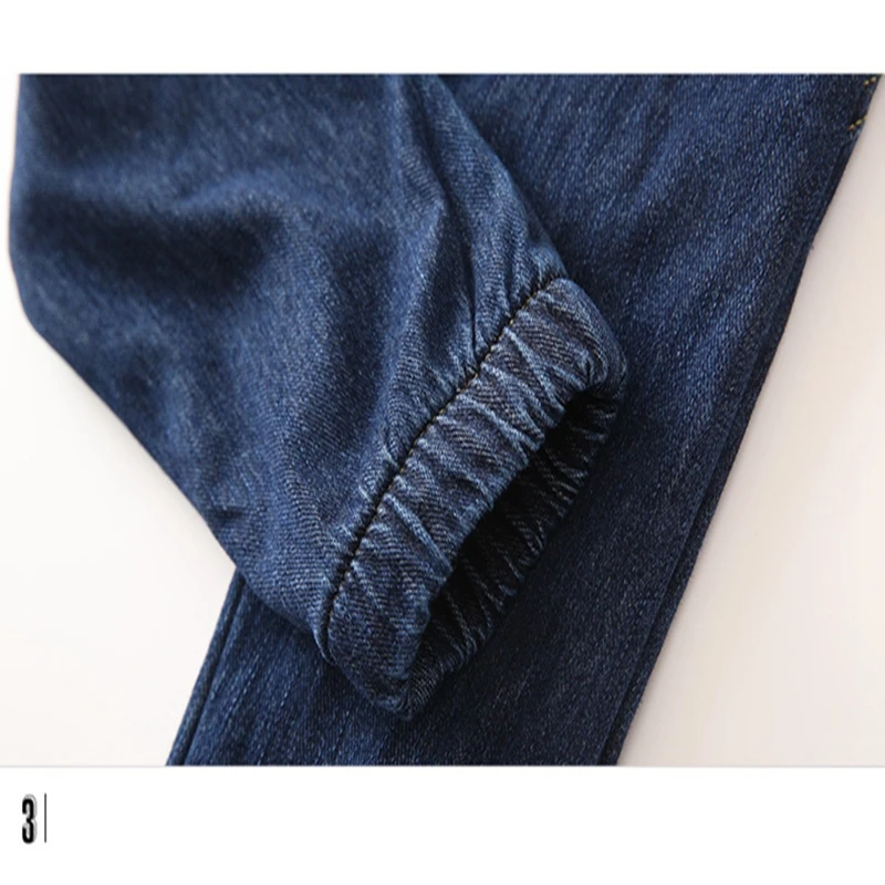 Baby Boys and childrens Harlan jeans Pants clothes In the Winter South Korean style Stylish Add wool jeans kids Clothing LRZLYX-A6 (7)