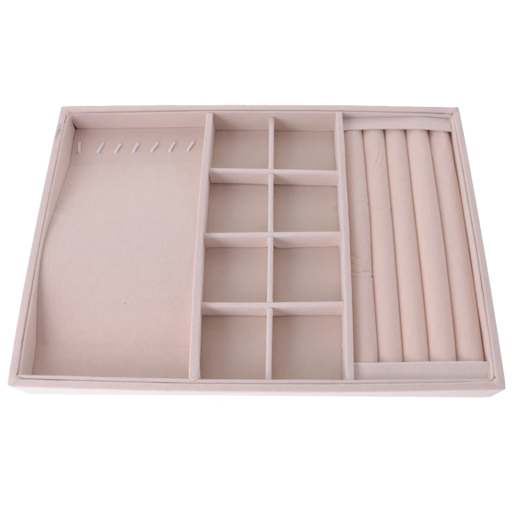 Multifunctional Durable Ring Earrings Necklace Jewelry Display Organizer Box Tray Showcase Holder
Multifunctional Durable Ring Earrings Necklace Jewelry Display Organizer Box Tray Showcase Holder