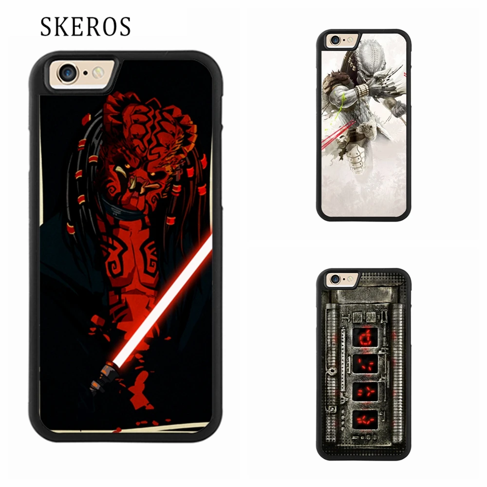Skeros Хищник Телефон чехол для iPhone X 4 4S 5 5S 6 6S 7 8 Plus плюс # A206 | Мобильные телефоны и