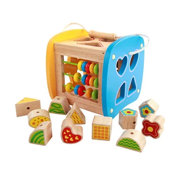 Wooden Multifunctional Shape Box Shape Building Blocks early education Montessori educational toys for children
Wooden Multifunctional Shape Box Shape Building Blocks early education Montessori educational toys for children