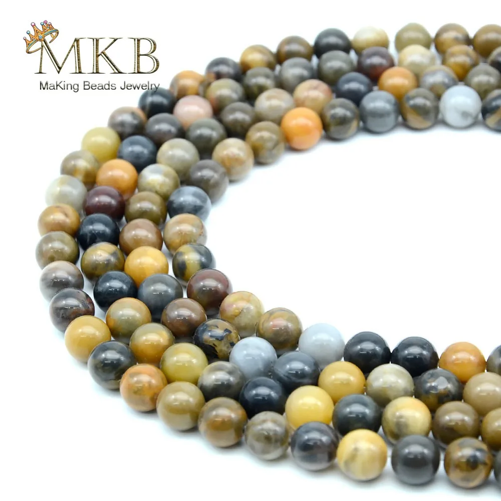 Perles Wood Petrified Jaspers Natural Stone Round Beads For Jewelry Making 4 6 8 10mm Gem Spacer Beads Diy Bracelet Wholesale
Perles Wood Petrified Jaspers Natural Stone Round Beads For Jewelry Making 4 6 8 10mm Gem Spacer Beads Diy Bracelet Wholesale