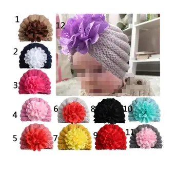 12color New Winter Kids Crochet Flower Knit Beanie Baby Handmade Turban Hat Grils Warm Cap Children Turbante Warm Cap
12color New Winter Kids Crochet Flower Knit Beanie Baby Handmade Turban Hat Grils Warm Cap Children Turbante Warm Cap