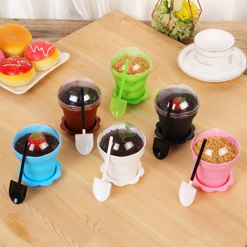 200pcs Potted Plant Cake Cup Originality Flowerpot Mousse Ice Cream Cups with Cover Shovel Pot Cakes W9990
200pcs Potted Plant Cake Cup Originality Flowerpot Mousse Ice Cream Cups with Cover Shovel Pot Cakes W9990