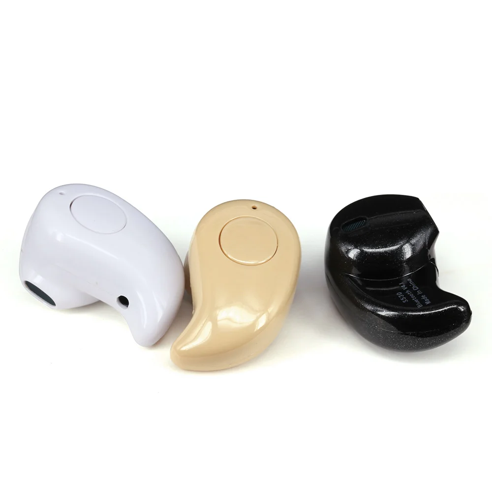 

Abuzhen New Mini Wireless Bluetooth 4.0 Invisible Earphone Headset Headphone Inear Earbud Support Hands-free Calling 3 Colors