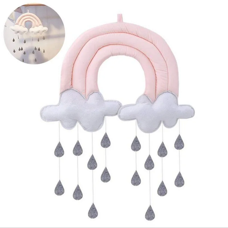 Ins Rainbow Wall Decoration Ornament Rattle Toys Baby Cloth Raindrop Cloud Tent Hanging Move Kid Stuffed Birthday Gifts Children
Ins Rainbow Wall Decoration Ornament Rattle Toys Baby Cloth Raindrop Cloud Tent Hanging Move Kid Stuffed Birthday Gifts Children