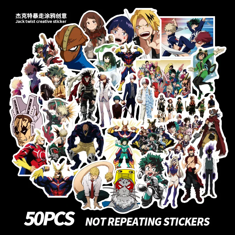 My Hero Academia 50 Personality Stickers Travel Pole Box Stickers Waterproof Car Stickers Graffiti Stickers Waterproof
My Hero Academia 50 Personality Stickers Travel Pole Box Stickers Waterproof Car Stickers Graffiti Stickers Waterproof