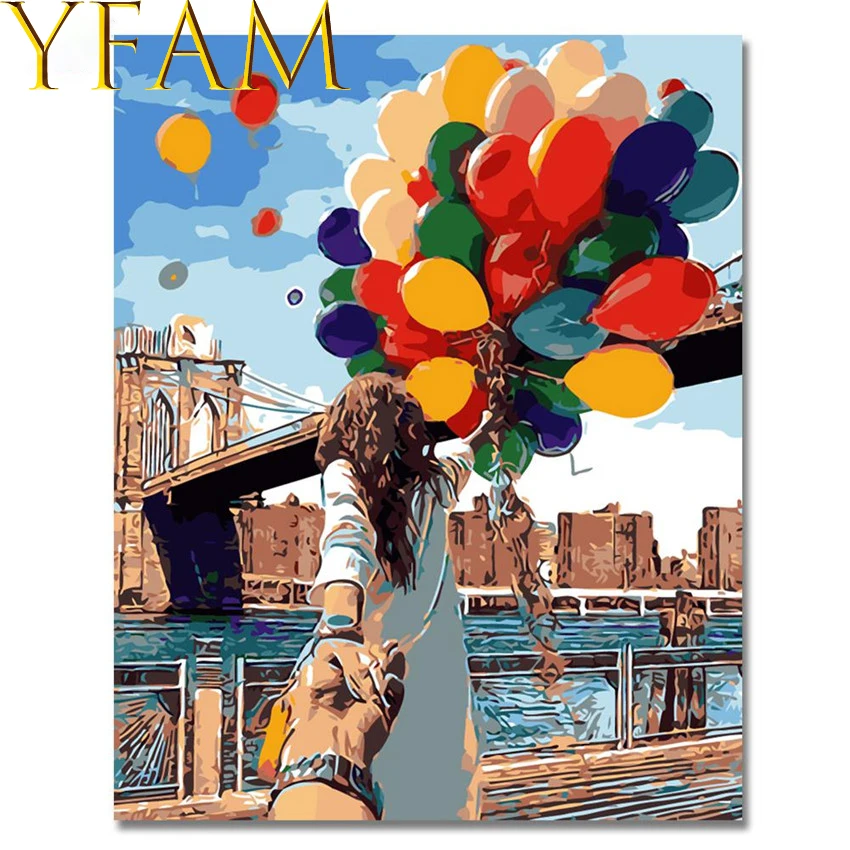 Digital DIY Handpainted Coloring On Canvas Home Decor Romantic Oil Painting Couple And Hot Balloons Popular Wall Art Picture
Digital DIY Handpainted Coloring On Canvas Home Decor Romantic Oil Painting Couple And Hot Balloons Popular Wall Art Picture