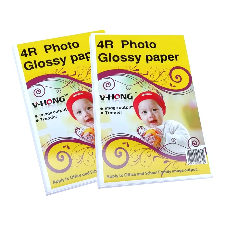 High Gloss Waterproof High Quality Printer Glossy photo paperA5 4R (4"x 6") Inkjet Printer paper
High Gloss Waterproof High Quality Printer Glossy photo paperA5 4R (4"x 6") Inkjet Printer paper