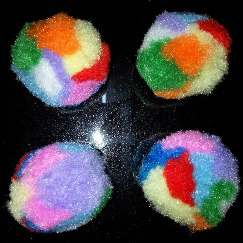 Westrice Cat Toy Soft Pompon Ball Colorful ball Cat Toys Value Pet Toys Packs Nylon ball Cat Toy
Westrice Cat Toy Soft Pompon Ball Colorful ball Cat Toys Value Pet Toys Packs Nylon ball Cat Toy