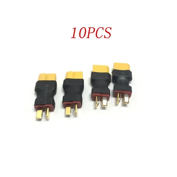 10PCS Integrated T Male Plug to XT60 Female Plug Connector Adapter Battery ESC Plug Spare Parts for RC Aircraft Boat Car
10PCS Integrated T Male Plug to XT60 Female Plug Connector Adapter Battery ESC Plug Spare Parts for RC Aircraft Boat Car