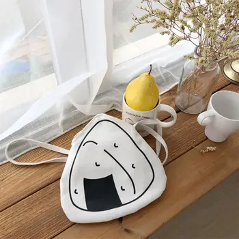 Fashion Cute Rice Balls Design Hasp Bag Portable Funny Handbags Canvas Casual Tote Bags Leisure Cross Body Bag for Women Gifts
Fashion Cute Rice Balls Design Hasp Bag Portable Funny Handbags Canvas Casual Tote Bags Leisure Cross Body Bag for Women Gifts