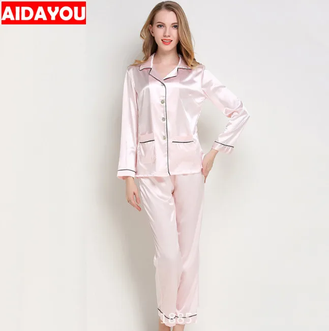 Womens Satin Silk Pajamas Set Button-Down Pj Set Loungewear Two Piece Pj Sets Silk Sleepwear Suit ouc437
Womens Satin Silk Pajamas Set Button-Down Pj Set Loungewear Two Piece Pj Sets Silk Sleepwear Suit ouc437