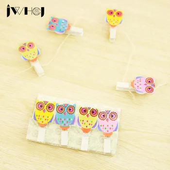 8 pcs/lot Mini cute colorful owl Wooden Clip kawaii DIY Photo Paper Clips with Hemp Rope Photo Hanging message memo clip
8 pcs/lot Mini cute colorful owl Wooden Clip kawaii DIY Photo Paper Clips with Hemp Rope Photo Hanging message memo clip