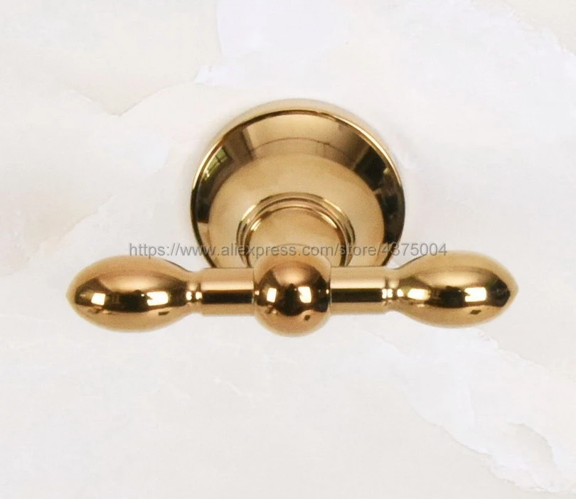 Luxury Gold Brass Wall hooks& racks,Clothes hanger & Metal & Towel & coat&Robe hook,Bathroom Accessories Nba881
Luxury Gold Brass Wall hooks& racks,Clothes hanger & Metal & Towel & coat&Robe hook,Bathroom Accessories Nba881
