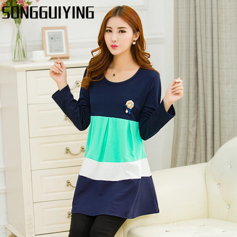 SONGGUIYING A40 Maternity T-shirt Summer & Autumn 3XL Tees Tops Dresses Clothes for Pregnant Women Pregnancy T Shirts Skirt
SONGGUIYING A40 Maternity T-shirt Summer & Autumn 3XL Tees Tops Dresses Clothes for Pregnant Women Pregnancy T Shirts Skirt