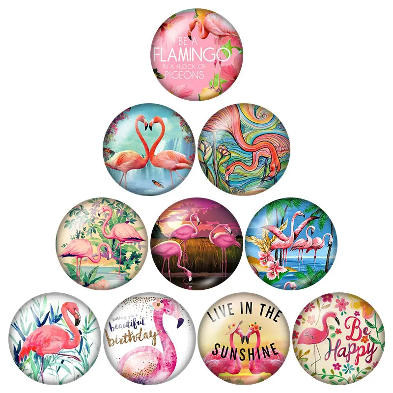 Beauty Pink Flamingo 10pcs set 12mm/16mm/18mm/25mm Round photo glass cabochon demo flat back Making findings ZB0570
Beauty Pink Flamingo 10pcs set 12mm/16mm/18mm/25mm Round photo glass cabochon demo flat back Making findings ZB0570