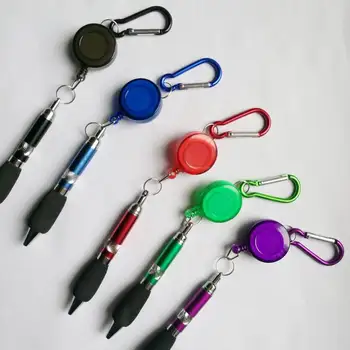 300PCS Random Portable Retractable Badge Reel Ballpoint Pens Belt Clip & Carabiner Blue refill Stationery Ballpen Party favor
300PCS Random Portable Retractable Badge Reel Ballpoint Pens Belt Clip & Carabiner Blue refill Stationery Ballpen Party favor