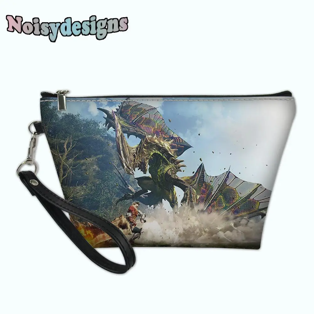 Cosmetic Bags Monster Hunter World Dinosaur Printed Makeup Functional Case for Women Makeup Pouch Necessaire Travel Cosmetic Bag
Cosmetic Bags Monster Hunter World Dinosaur Printed Makeup Functional Case for Women Makeup Pouch Necessaire Travel Cosmetic Bag
