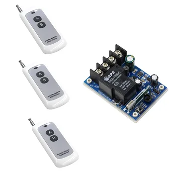 DC 12V 24V 36V 48V 1CH Wireless Remote Control Switch 2 Key Digital Remote Controller & Receiver for Appliances Gate Garage Door
DC 12V 24V 36V 48V 1CH Wireless Remote Control Switch 2 Key Digital Remote Controller & Receiver for Appliances Gate Garage Door