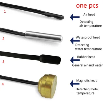 Underfloor Heating Floor Temperature Sensor Probe screen thermostat controller Switch parts 2meters
Underfloor Heating Floor Temperature Sensor Probe screen thermostat controller Switch parts 2meters