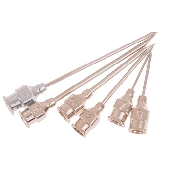10pcs Dia 0.7cm 0.9cm 0.12cm 0.16cm Stainless Steel Syringe Dispensing Blunt Needle Tip Pin Adhesive
10pcs Dia 0.7cm 0.9cm 0.12cm 0.16cm Stainless Steel Syringe Dispensing Blunt Needle Tip Pin Adhesive