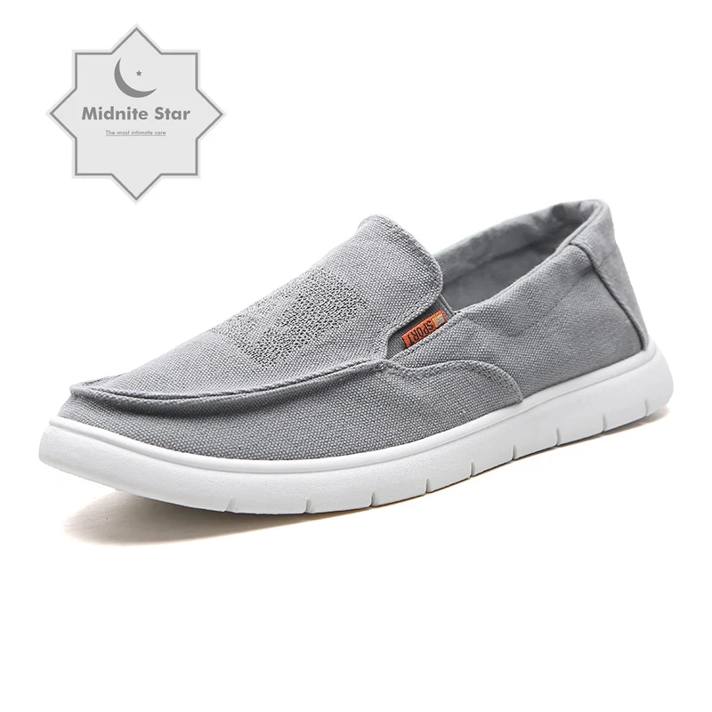 Summer Men Canvas Shoes Men's Fashion Solid Comfortable Casual Shoes Men Lace-up Light Summer Loafers Shoes Plus Size 39-44
Summer Men Canvas Shoes Men's Fashion Solid Comfortable Casual Shoes Men Lace-up Light Summer Loafers Shoes Plus Size 39-44