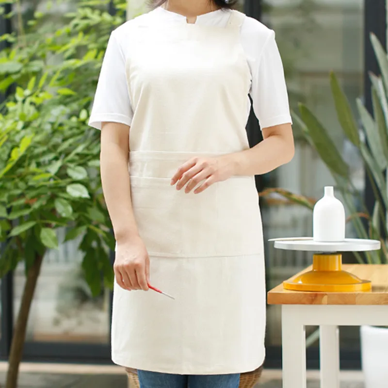 Canvas Pottery Apron B84-7