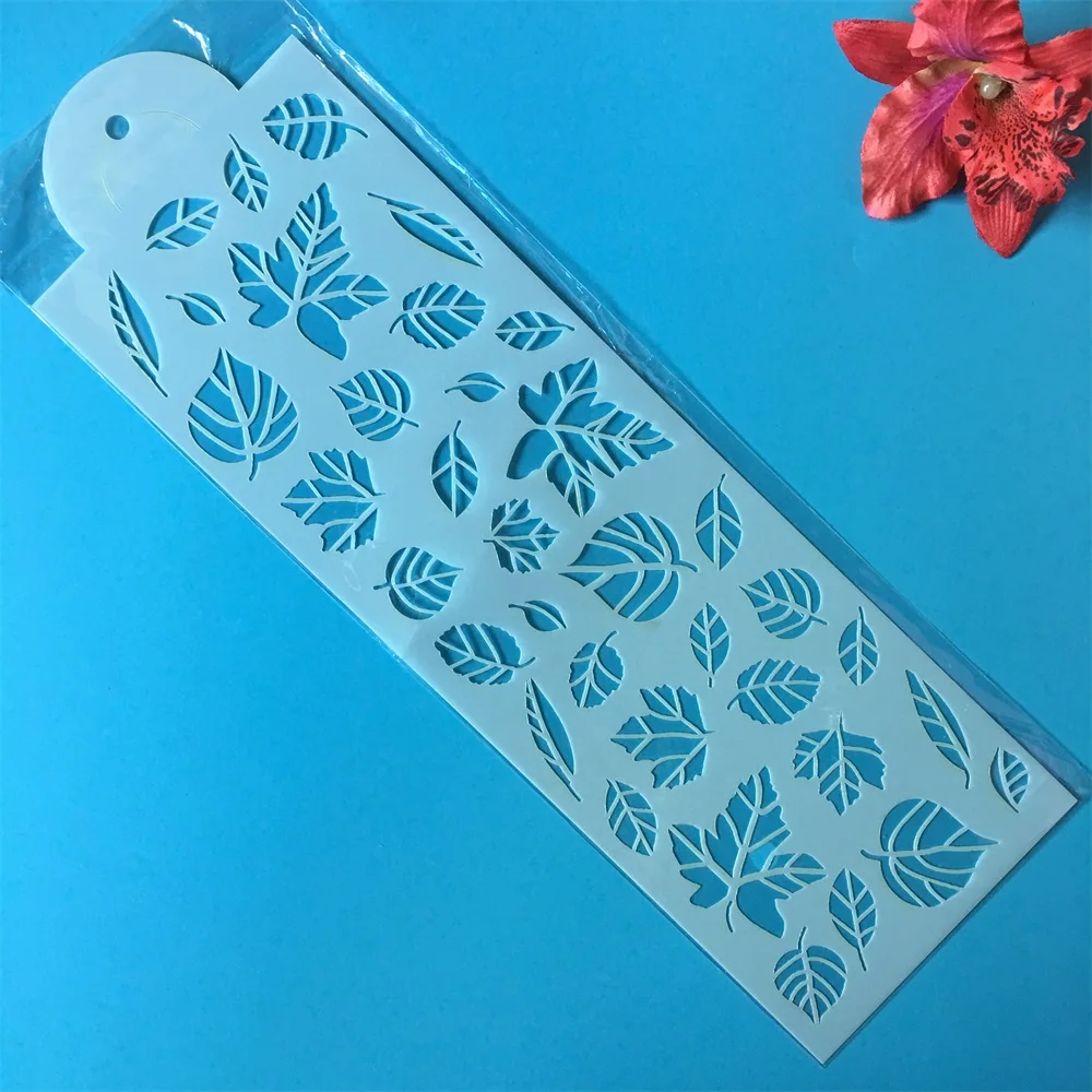 1Pcs 32*10cm Tree Leaves Long DIY Craft Layering Stencils Wall Painting Scrapbooking Stamping Embossing Album Card Template
1Pcs 32*10cm Tree Leaves Long DIY Craft Layering Stencils Wall Painting Scrapbooking Stamping Embossing Album Card Template