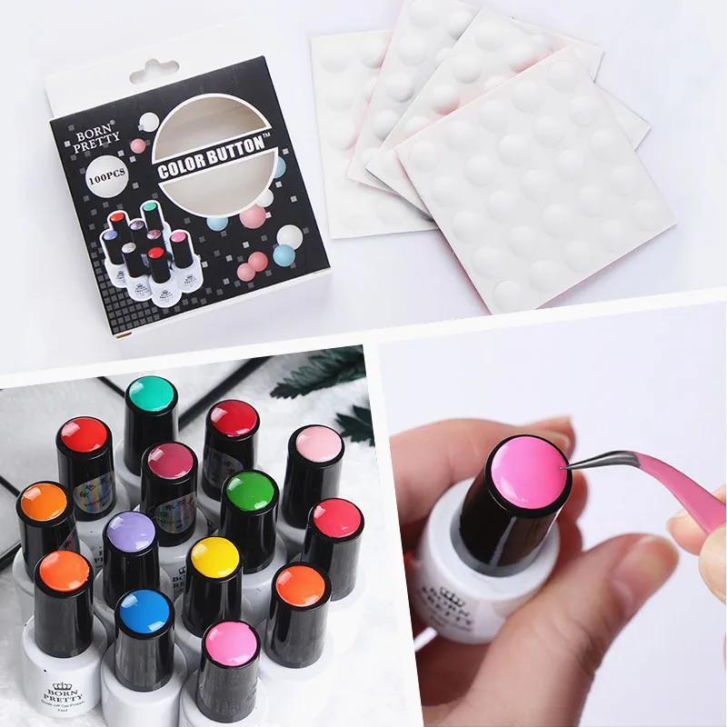 10Pcs Nail Art Tools Gel Polish Color Button White Silicone Label Sticker for UV Gel Adhesive Paster Color Display
10Pcs Nail Art Tools Gel Polish Color Button White Silicone Label Sticker for UV Gel Adhesive Paster Color Display