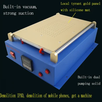 1pcs Built-in Dual Vacuum Pump 14 inch for i-Pad for phone Glass LCD Separator Split Screen Repair Machine for Tablet PC
1pcs Built-in Dual Vacuum Pump 14 inch for i-Pad for phone Glass LCD Separator Split Screen Repair Machine for Tablet PC