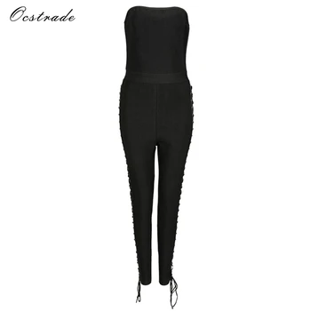 Ocstrade Women Bandage Jumpsuits Sleeveless Bodycon 2017 New Fashion Lace-up Black Sexy Bandage Jumpsuits Romper
Ocstrade Women Bandage Jumpsuits Sleeveless Bodycon 2017 New Fashion Lace-up Black Sexy Bandage Jumpsuits Romper