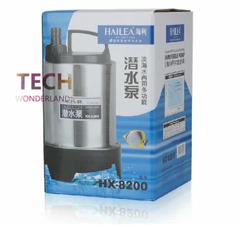 Aquarium Fersh/sea water dual use immersible pump fish tank submersible water pump multi-functional filter pump HAILEA HX-8200
Aquarium Fersh/sea water dual use immersible pump fish tank submersible water pump multi-functional filter pump HAILEA HX-8200